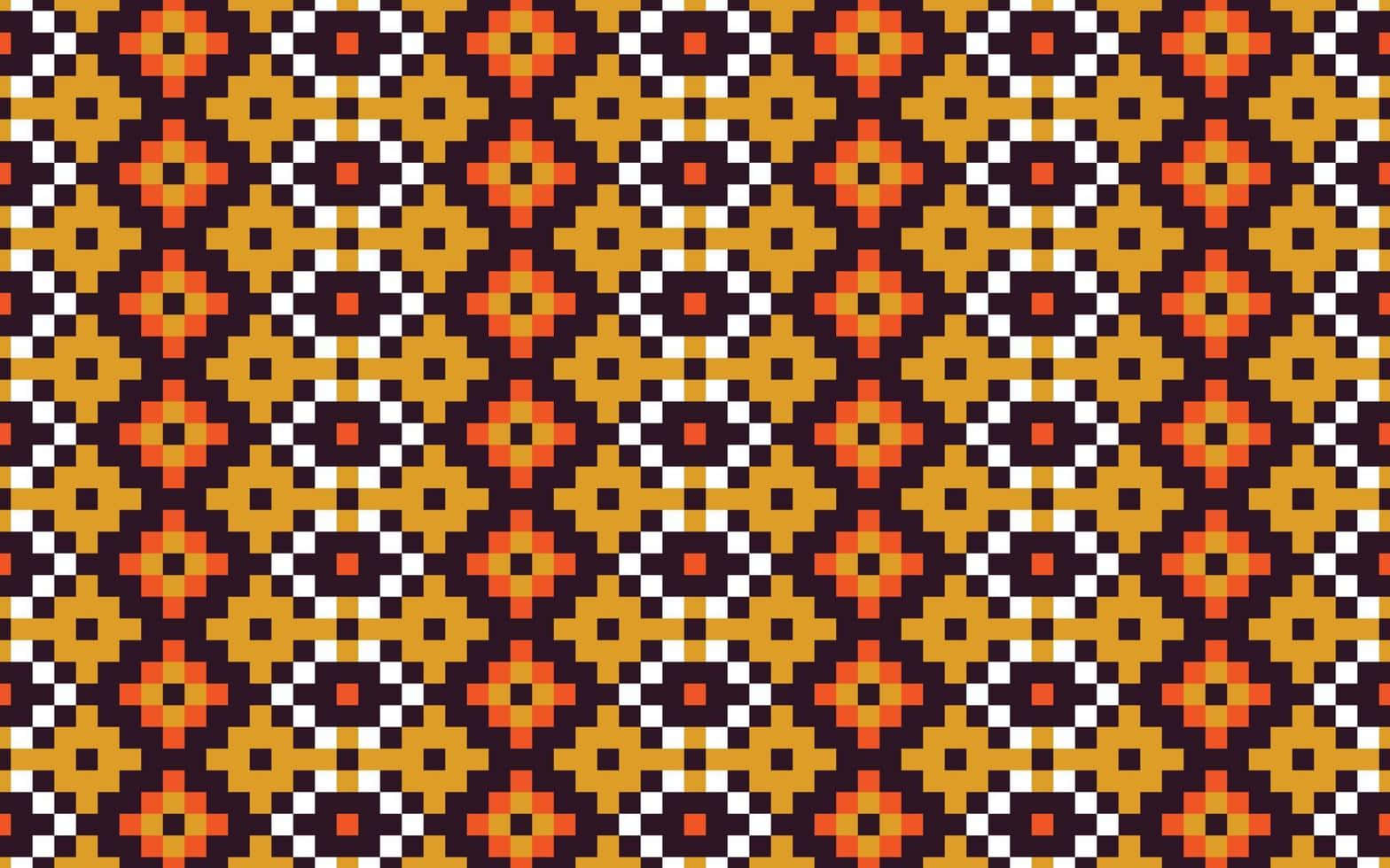 African Print Geometric Pattern Background