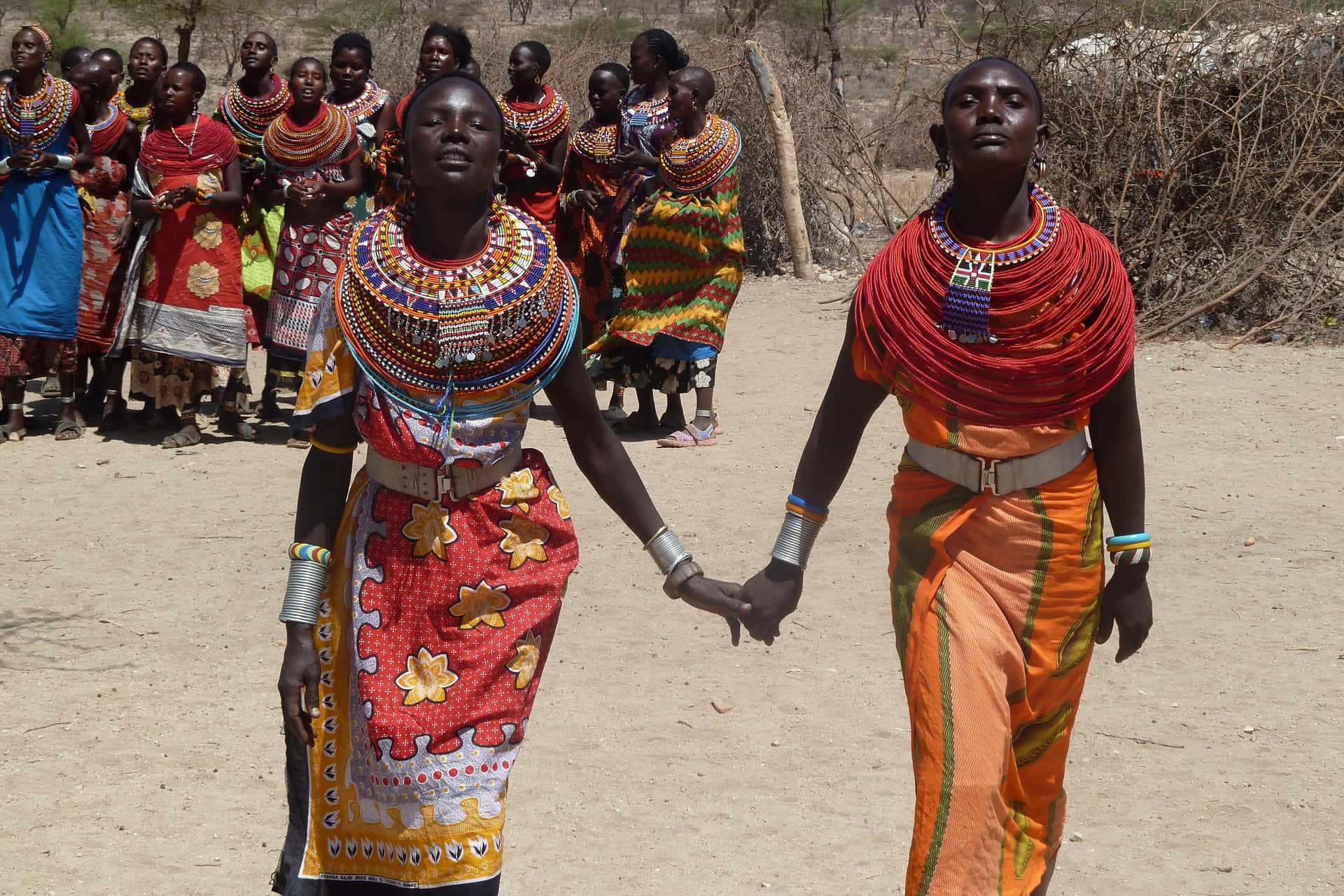 African Traditional Dance Background