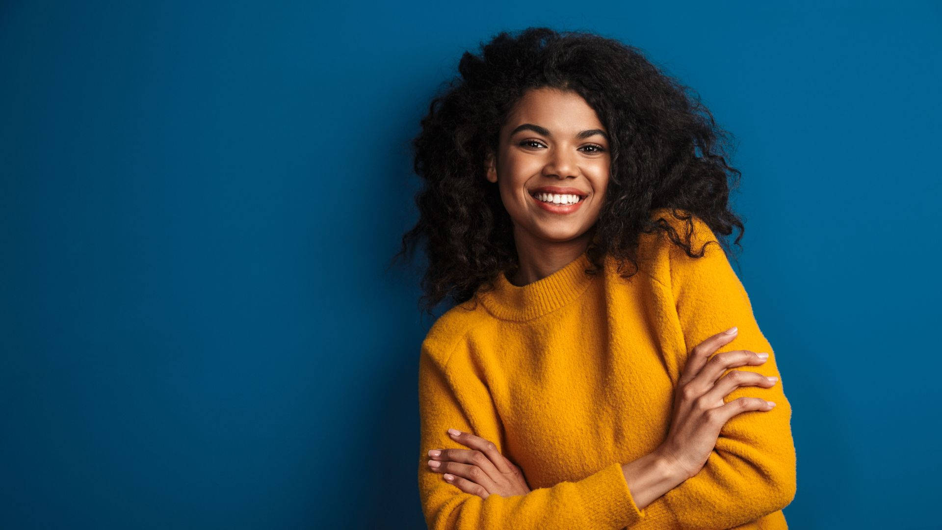 African Woman Tantalizing Smile