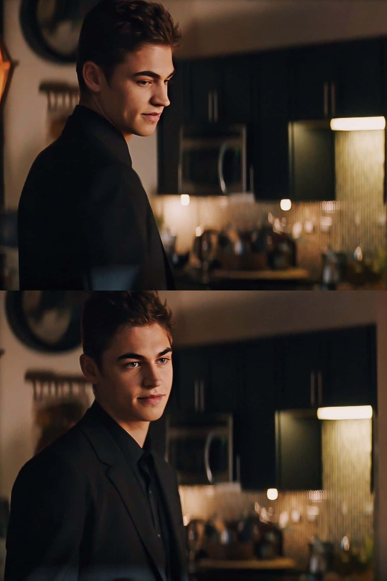 After's Hardin Scott In Black Tuxedo Background