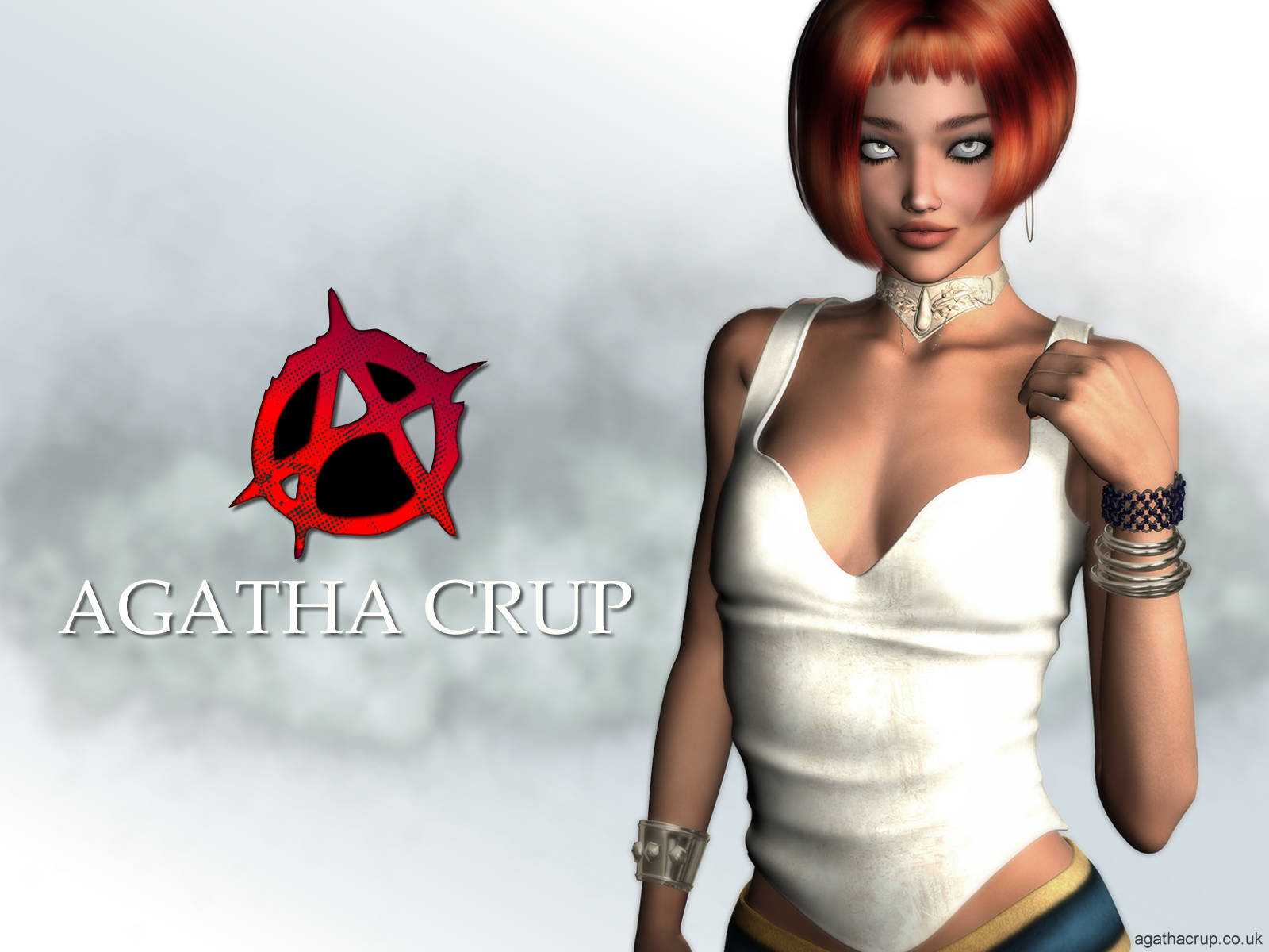Agatha Crup Graphic Fanart Background