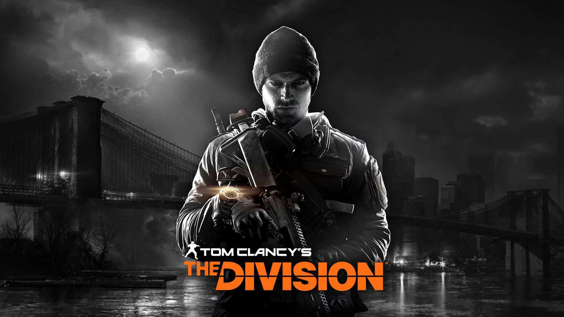 Agent Holding His Rifle The Division Desktop Background