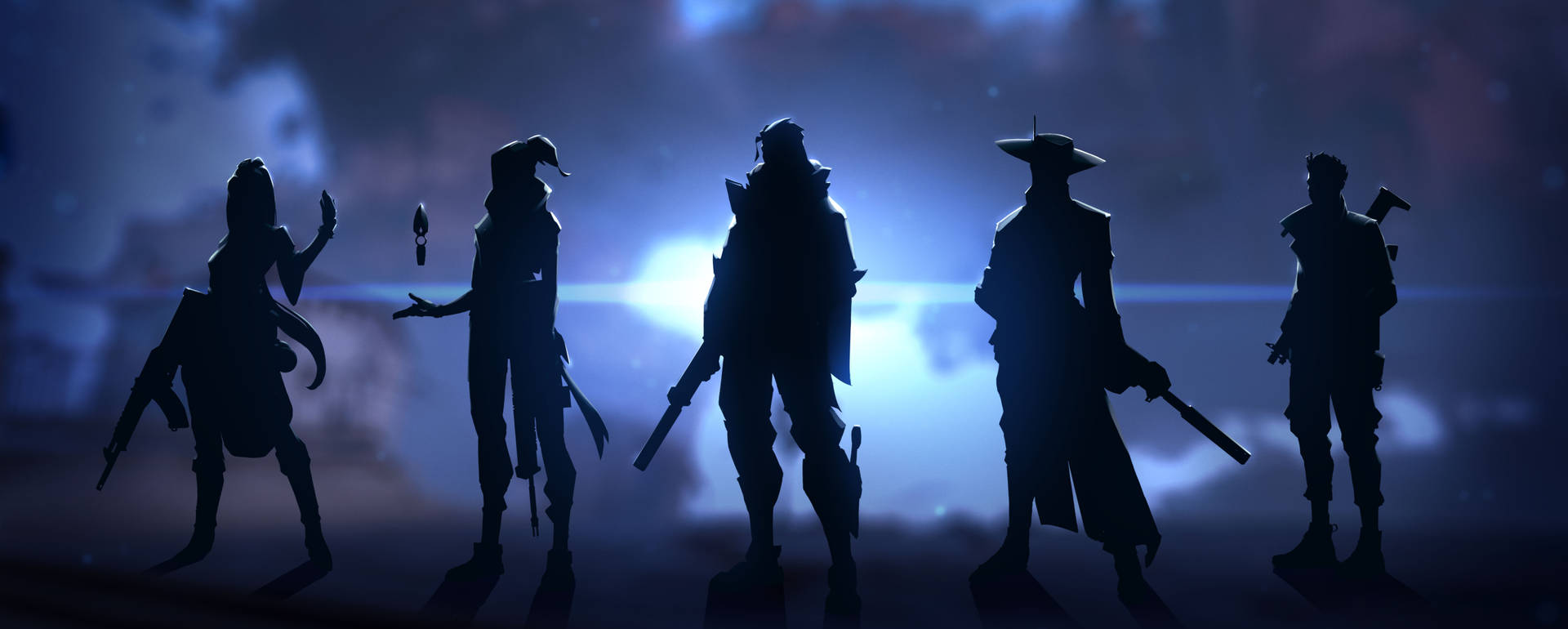 Agents’ Silhouttes Valorant 2k Background