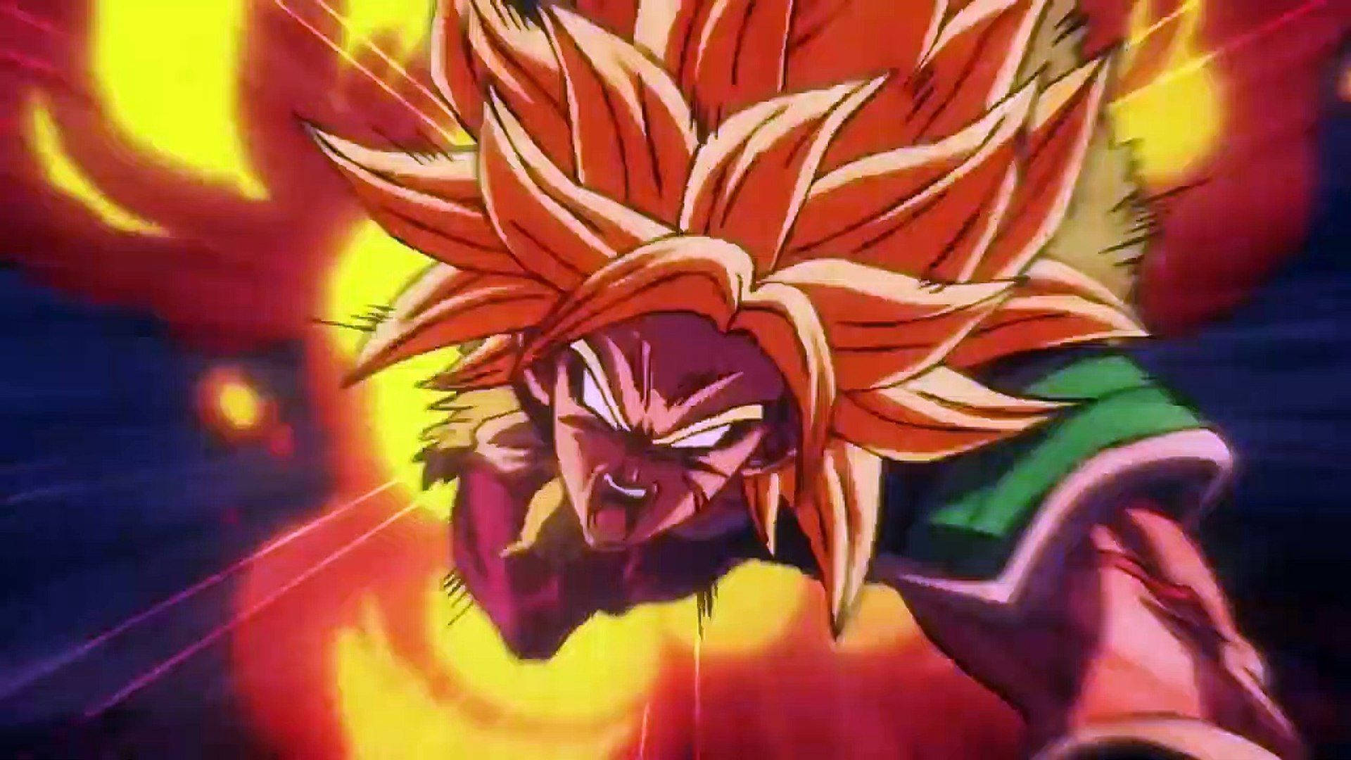 Aggressive Broly Dragon Ball Super Broly Background