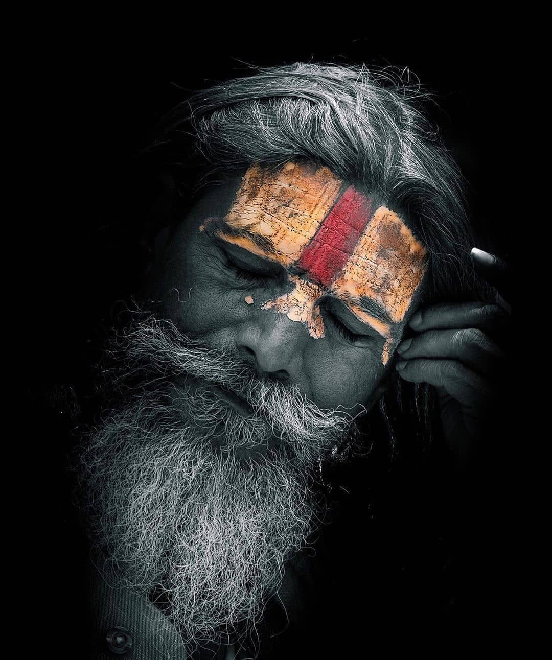 Aghori Edited Photo Background