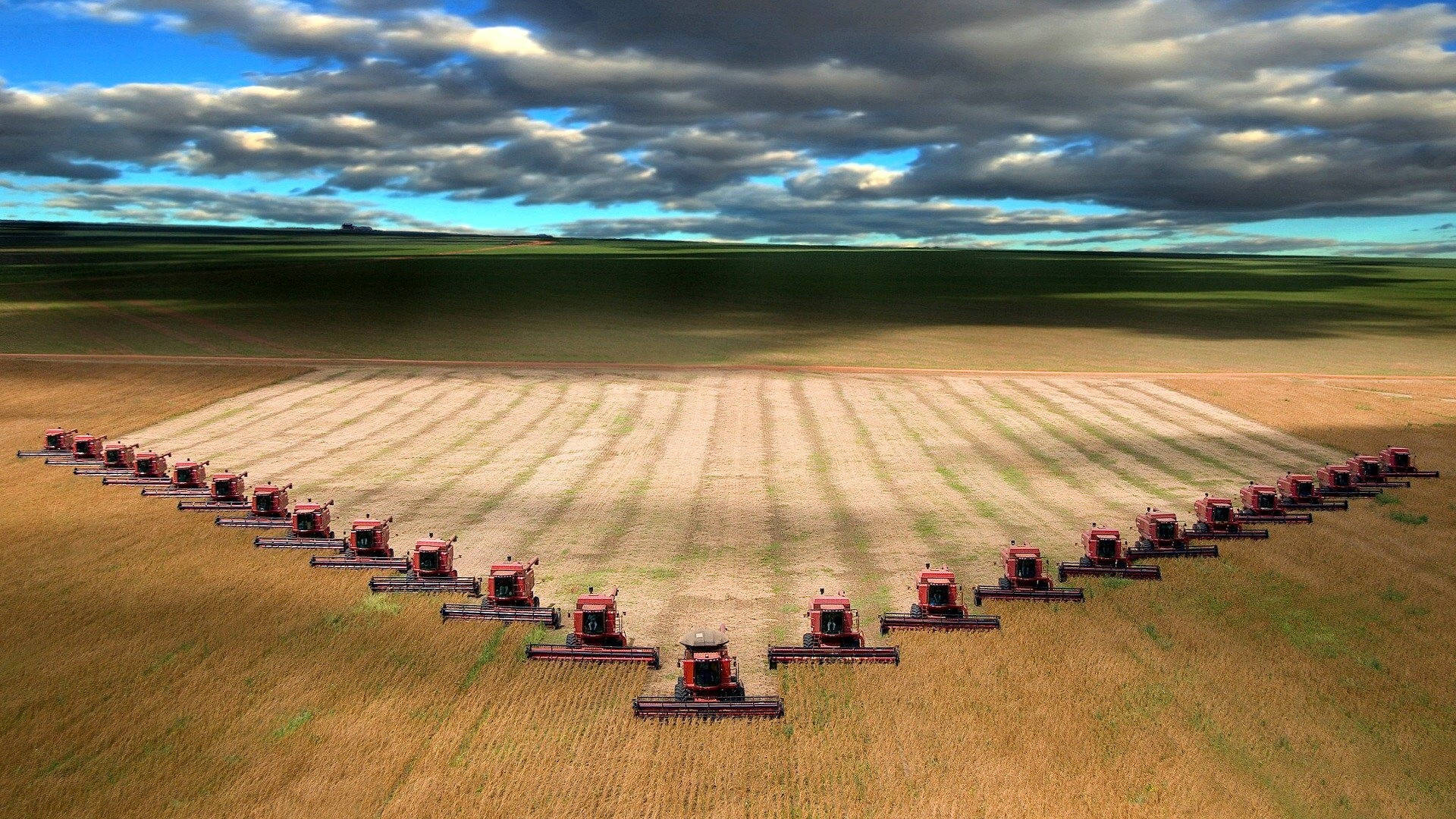 Agriculture Panoramic Photography Background