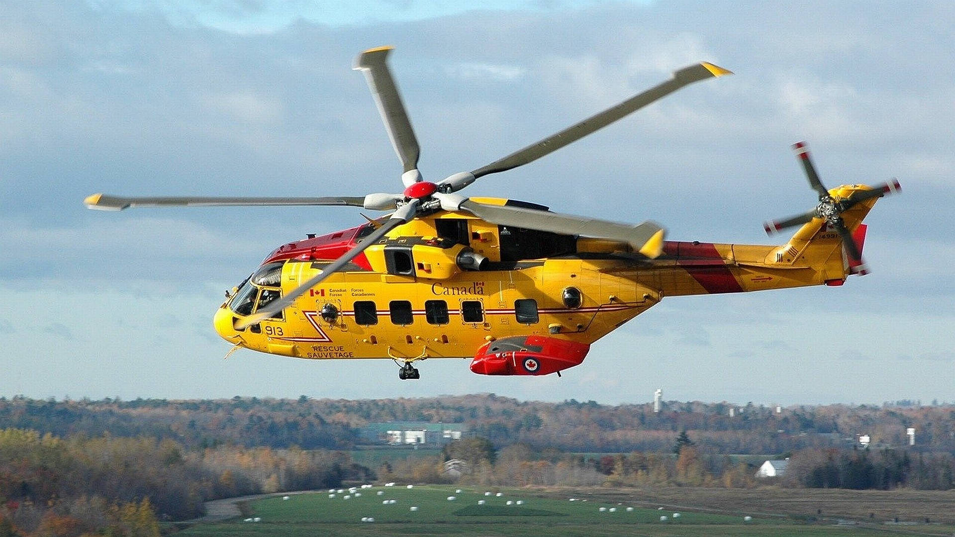 Agustawestland Ch-149 Helicopter 4k