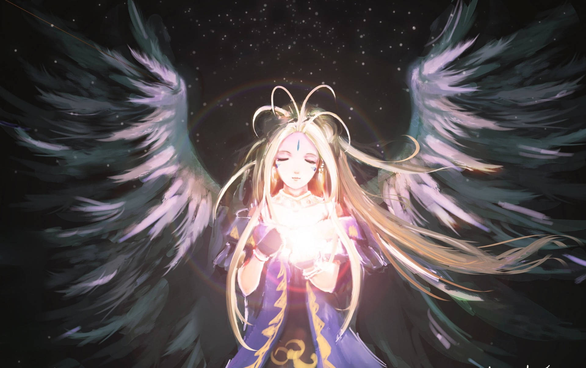 Ah My Goddess Magical Art