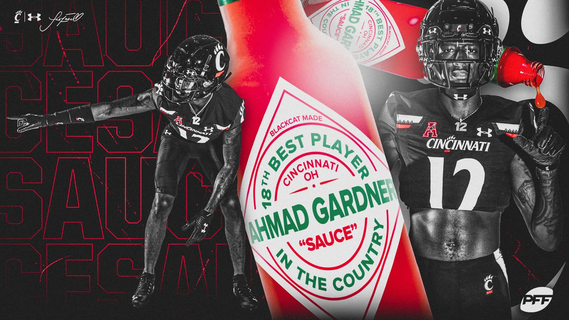 Ahmad Gardner Sauce College Football 18th