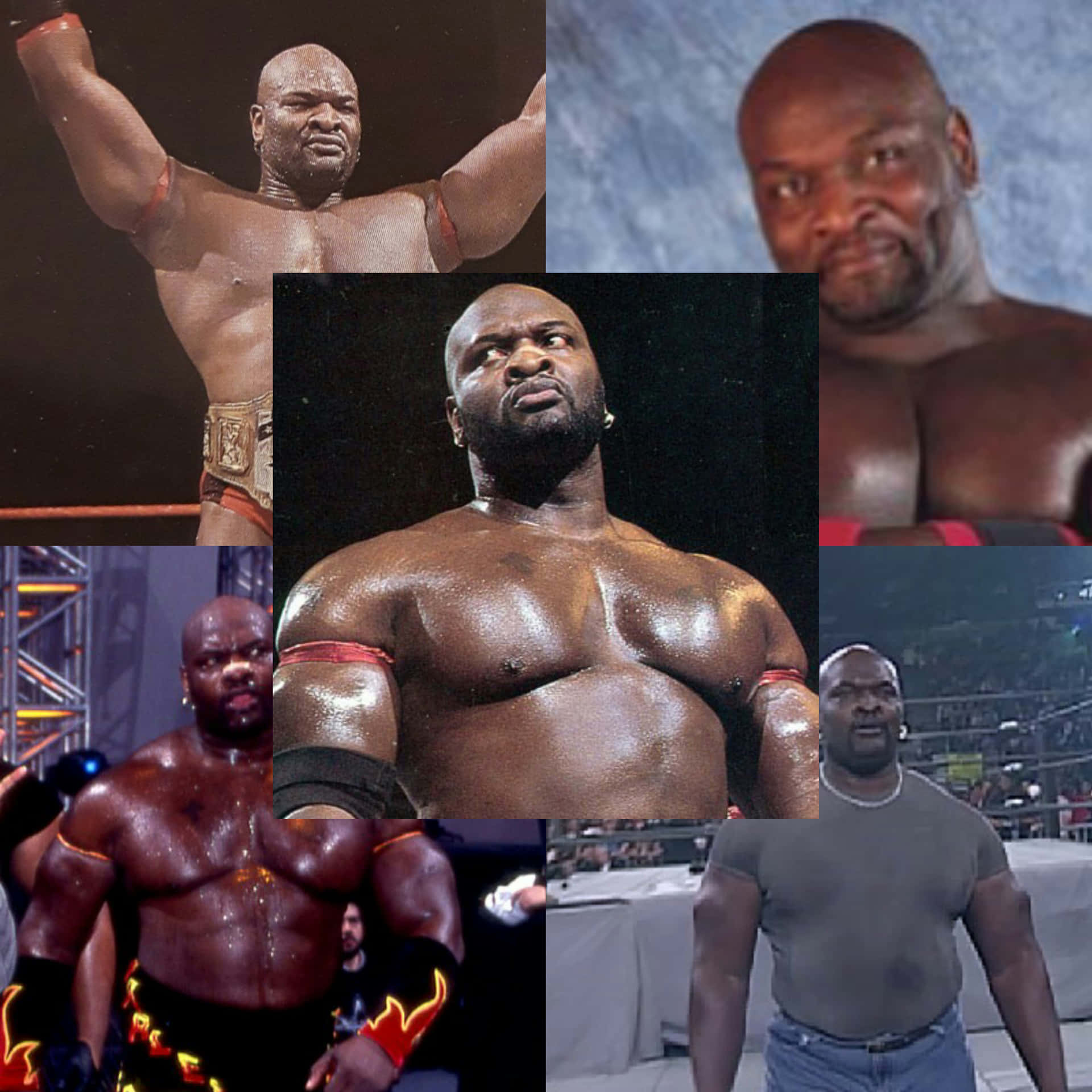 Ahmed Johnson Photo Compilation Background