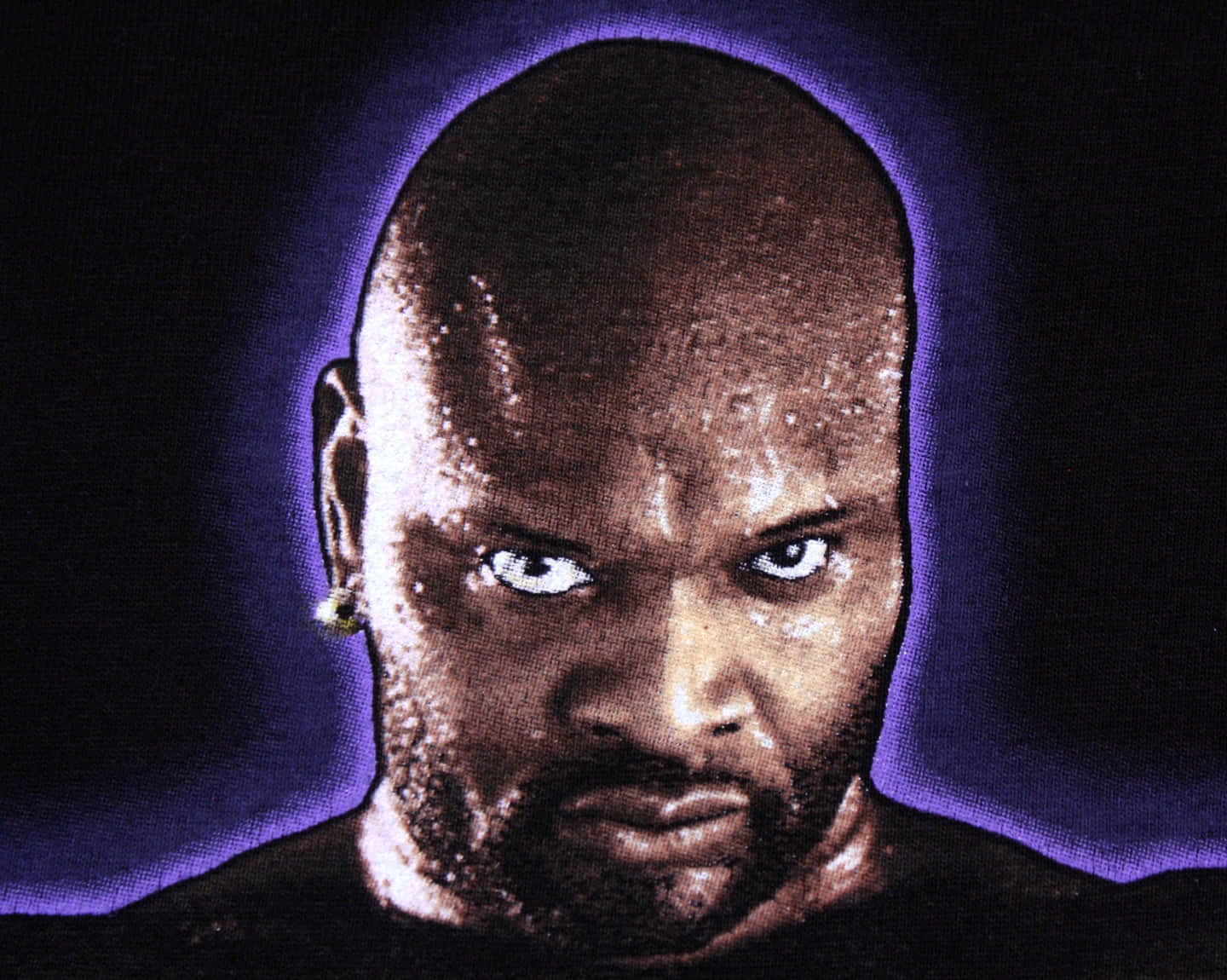 Ahmed Johnson Violet Aura Background