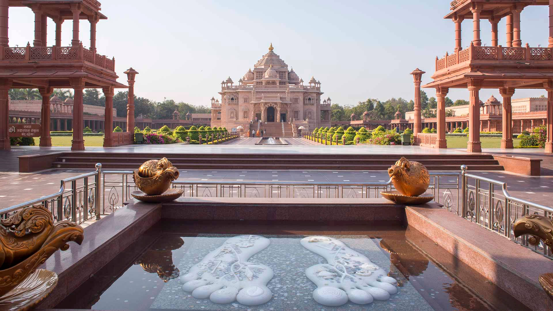 Ahmedabad Hindu Attraction Temple Background