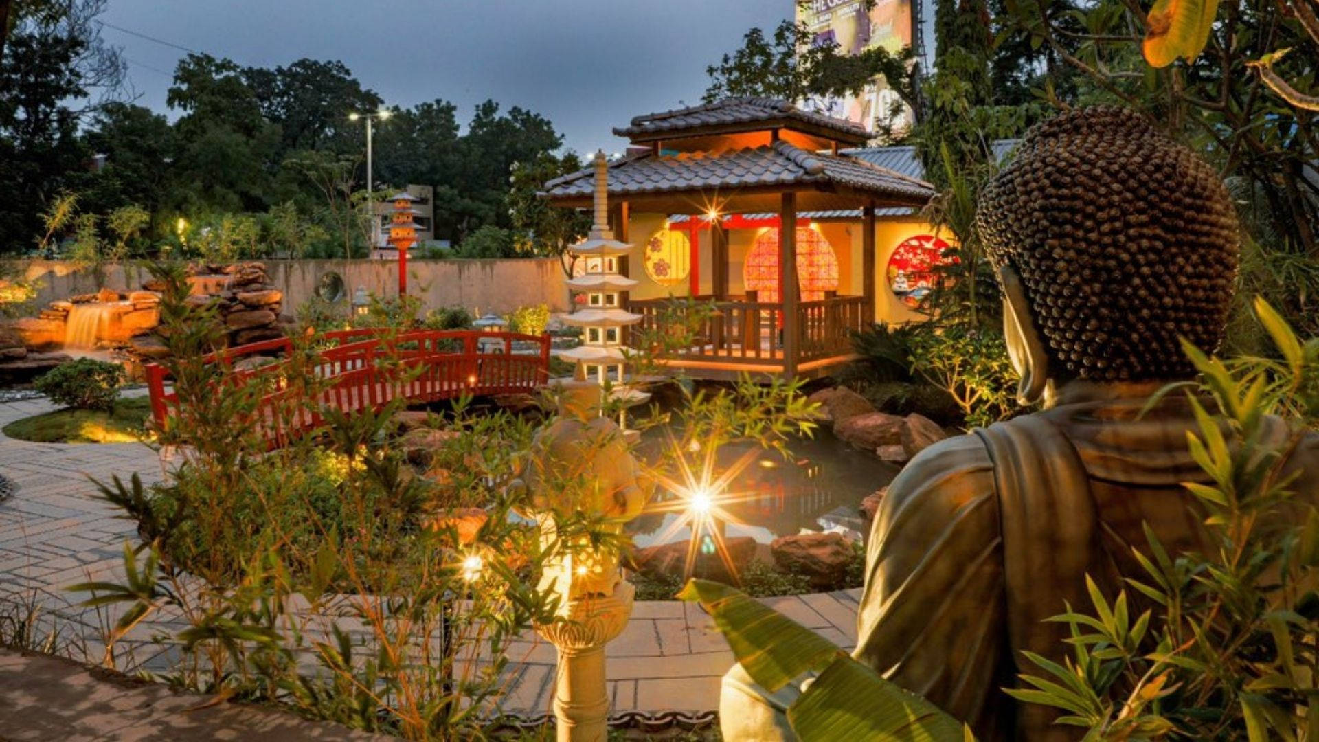 Ahmedabad Zen Garden Background