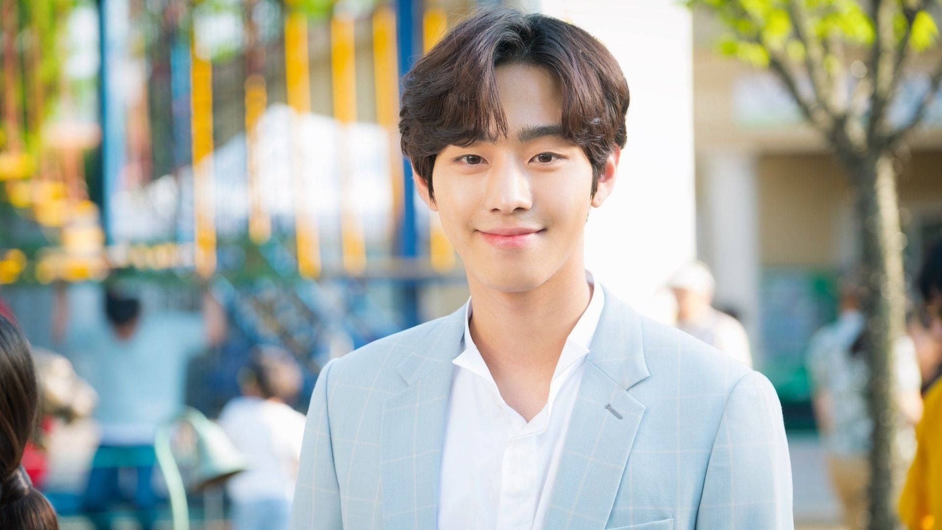 Ahn Hyo Seop Genuine Smile Background