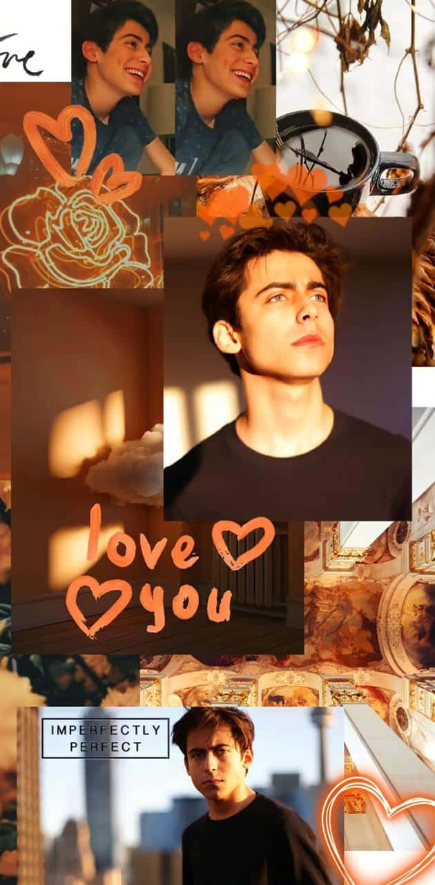 Aidan Gallagher Looking Out Into The Horizon. Background