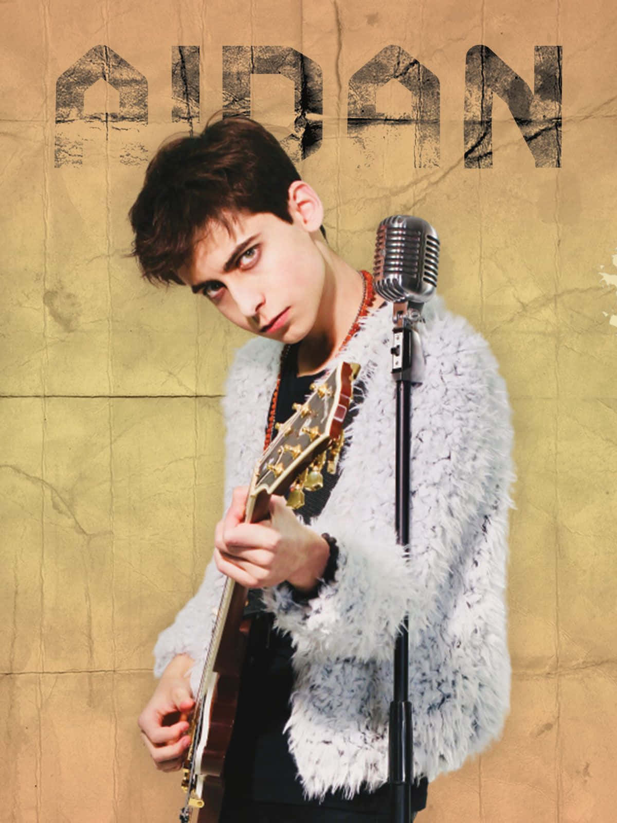 Aidan Gallagher Wowing Fans With Vibrant Performance Background