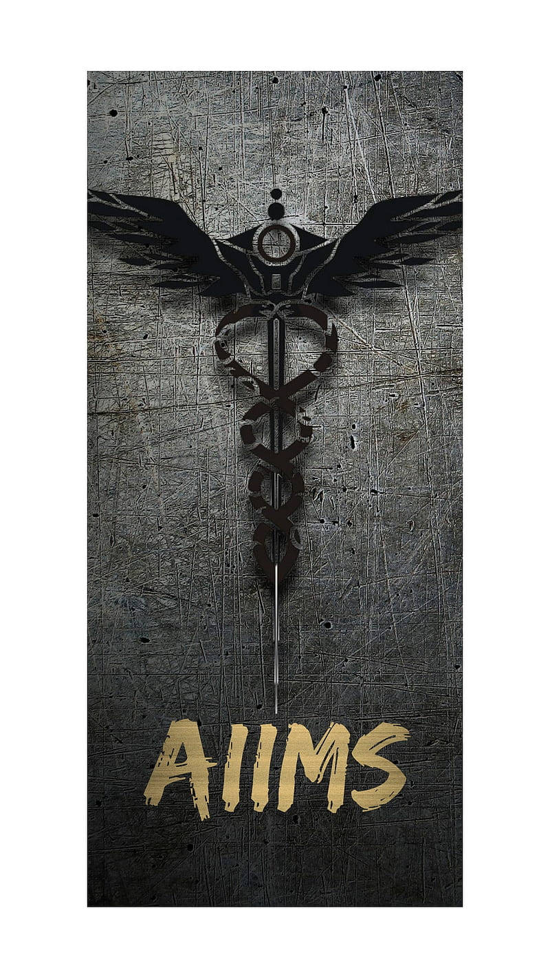 Aiims Dark Textured Background