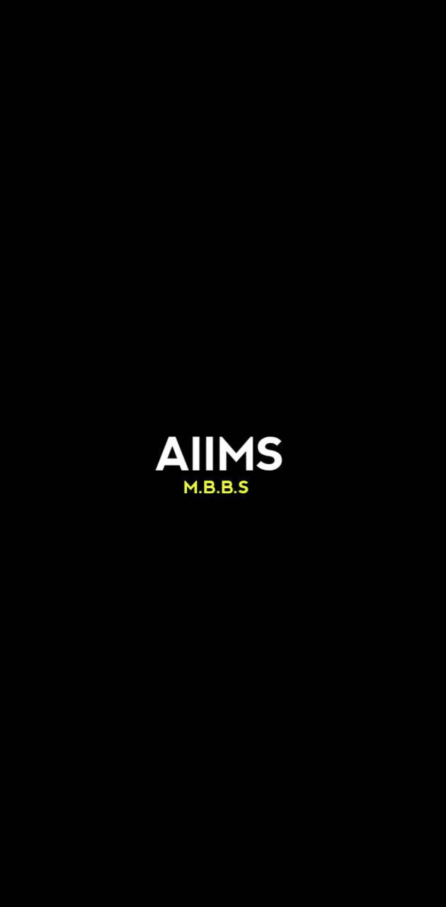 Aiims Simple Logo Background