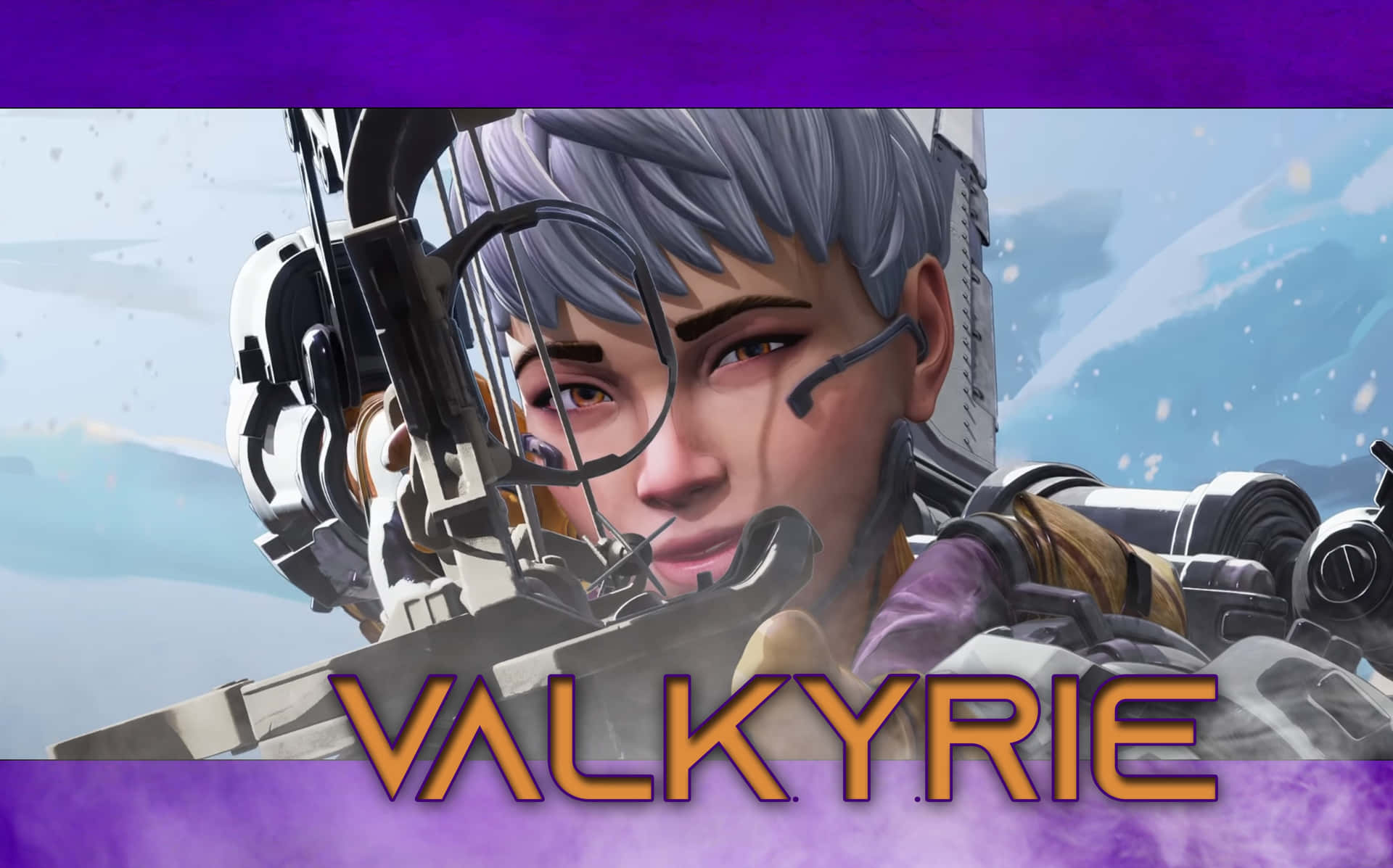 Aiming Valkyrie Apex Legends Poster