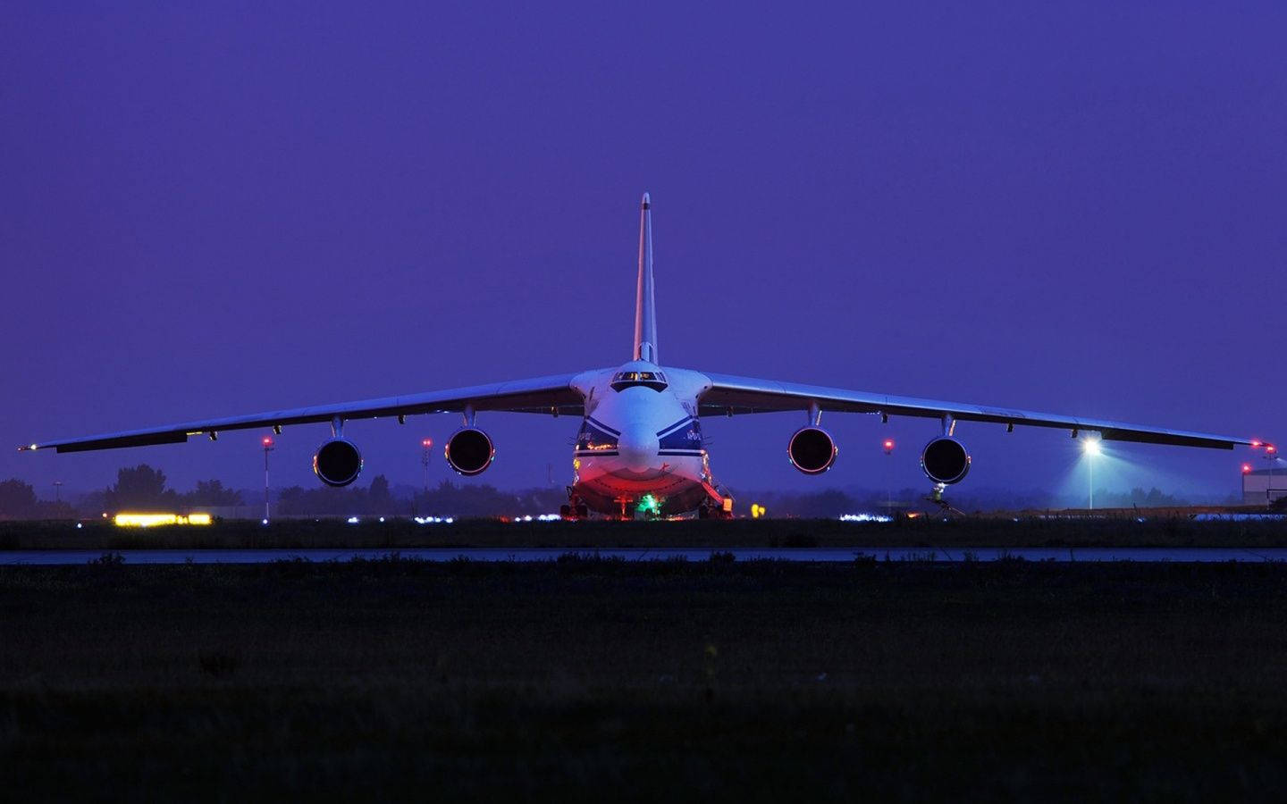 Air Canada Rear View Background