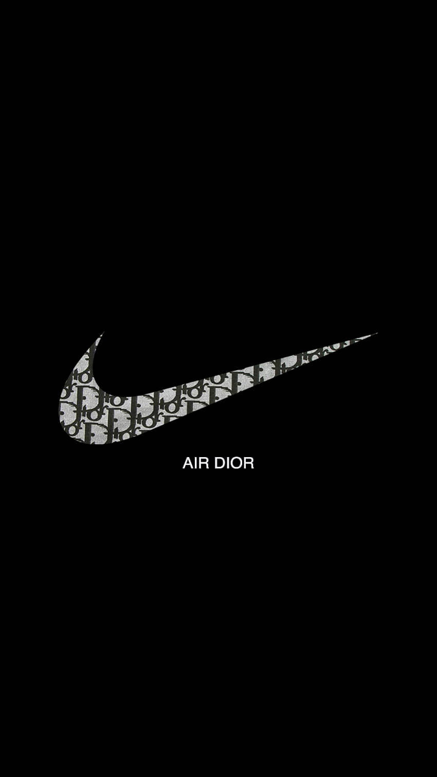 Air Dior Designer Shoes Logo Background