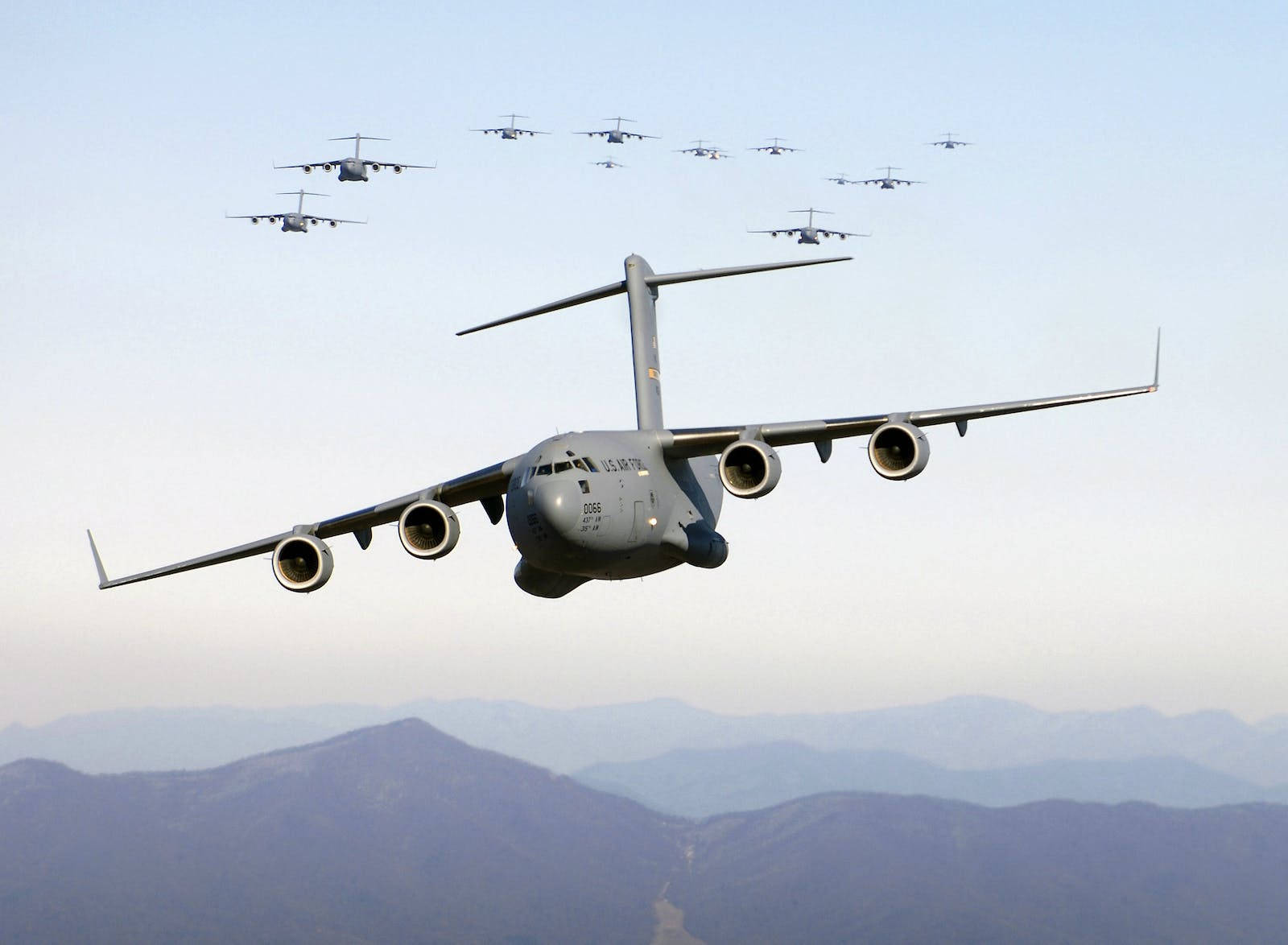 Air Force Globemasters Background