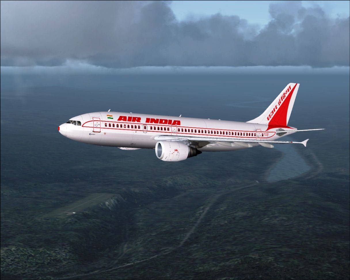 Air India Boeing B747-337 Aircraft Background