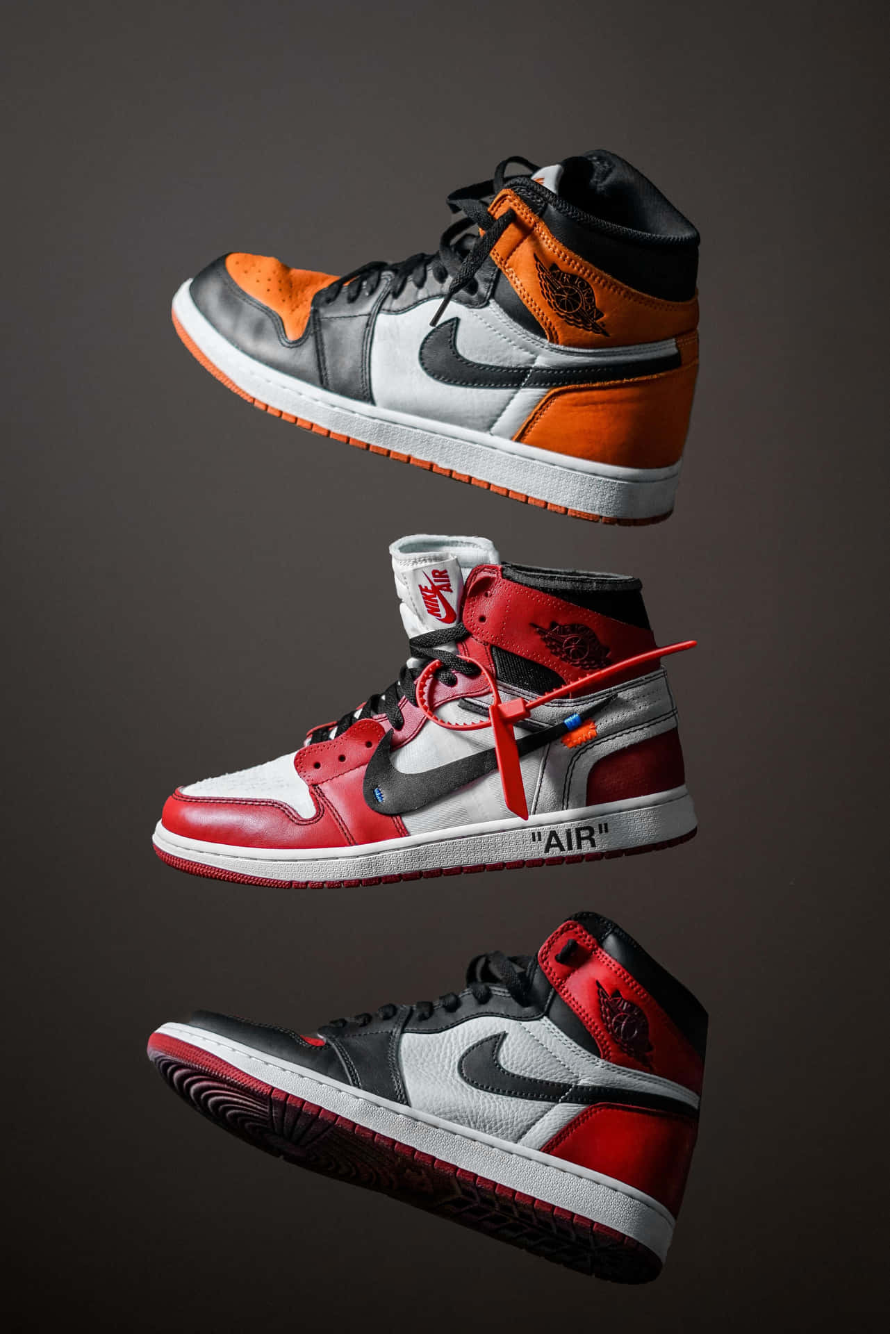 Air Jordan 1 Colors Background