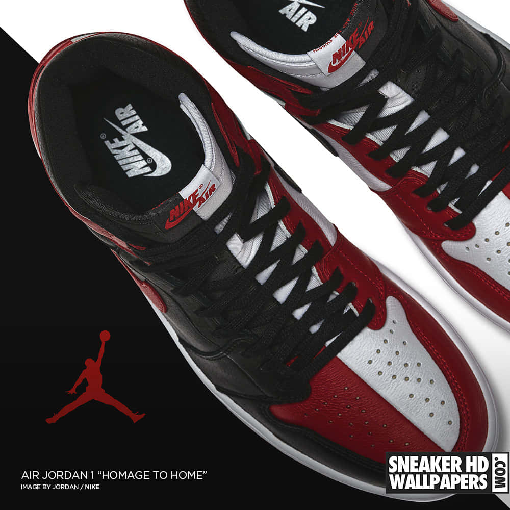 Air Jordan 1 Shoes Background