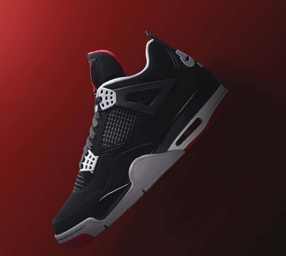 Air Jordan 4, An Iconic Retro Design Background