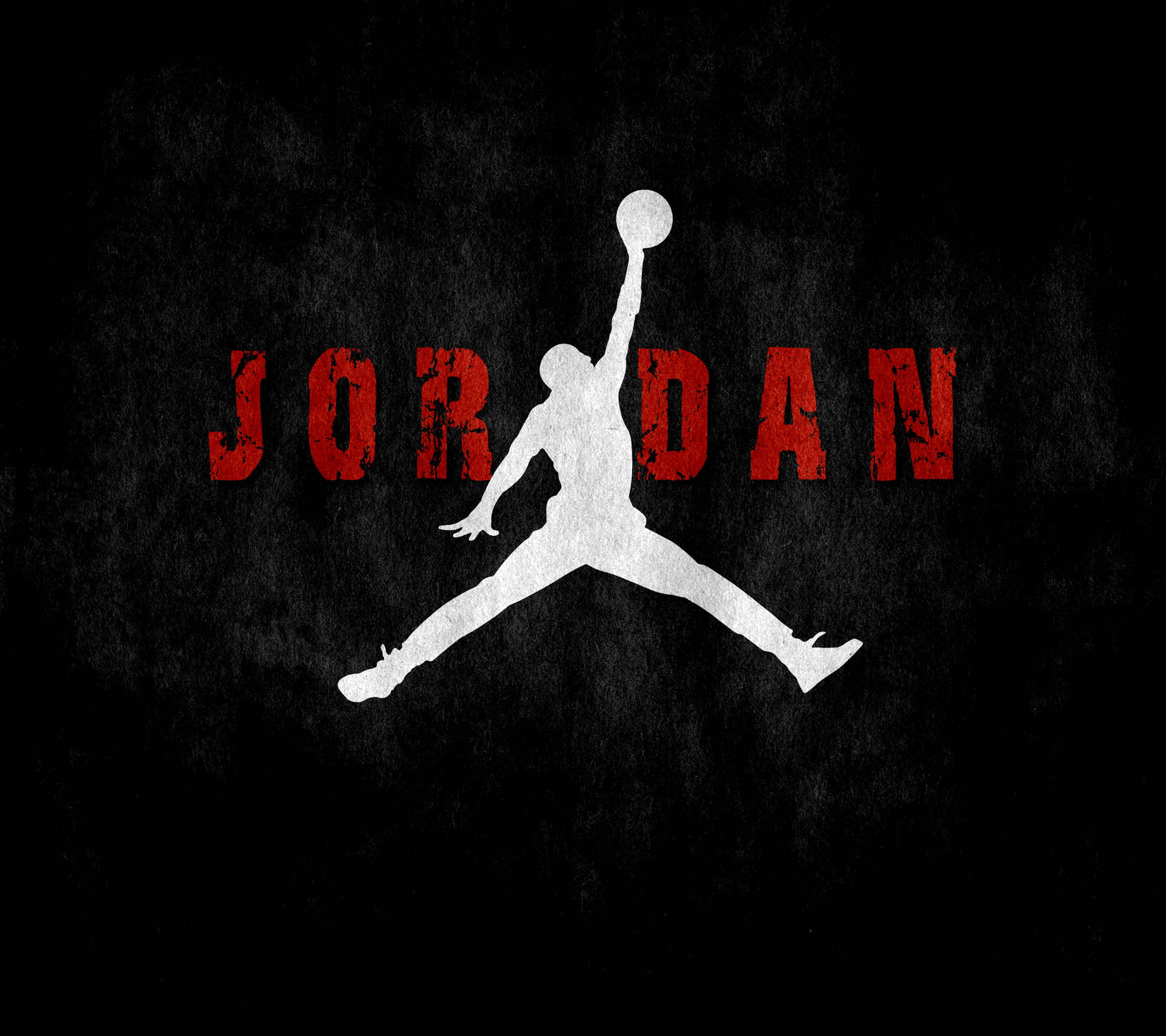 Air Jordan Grungy Artwork Background