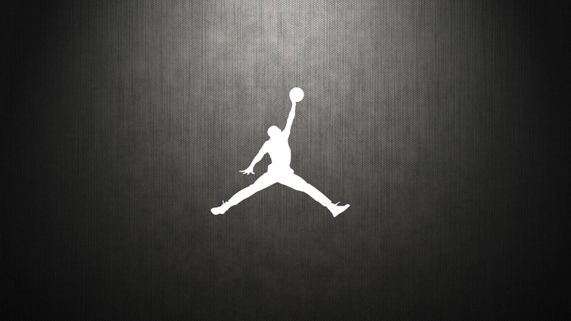 Air Jordan Logo Carbon Pattern Background