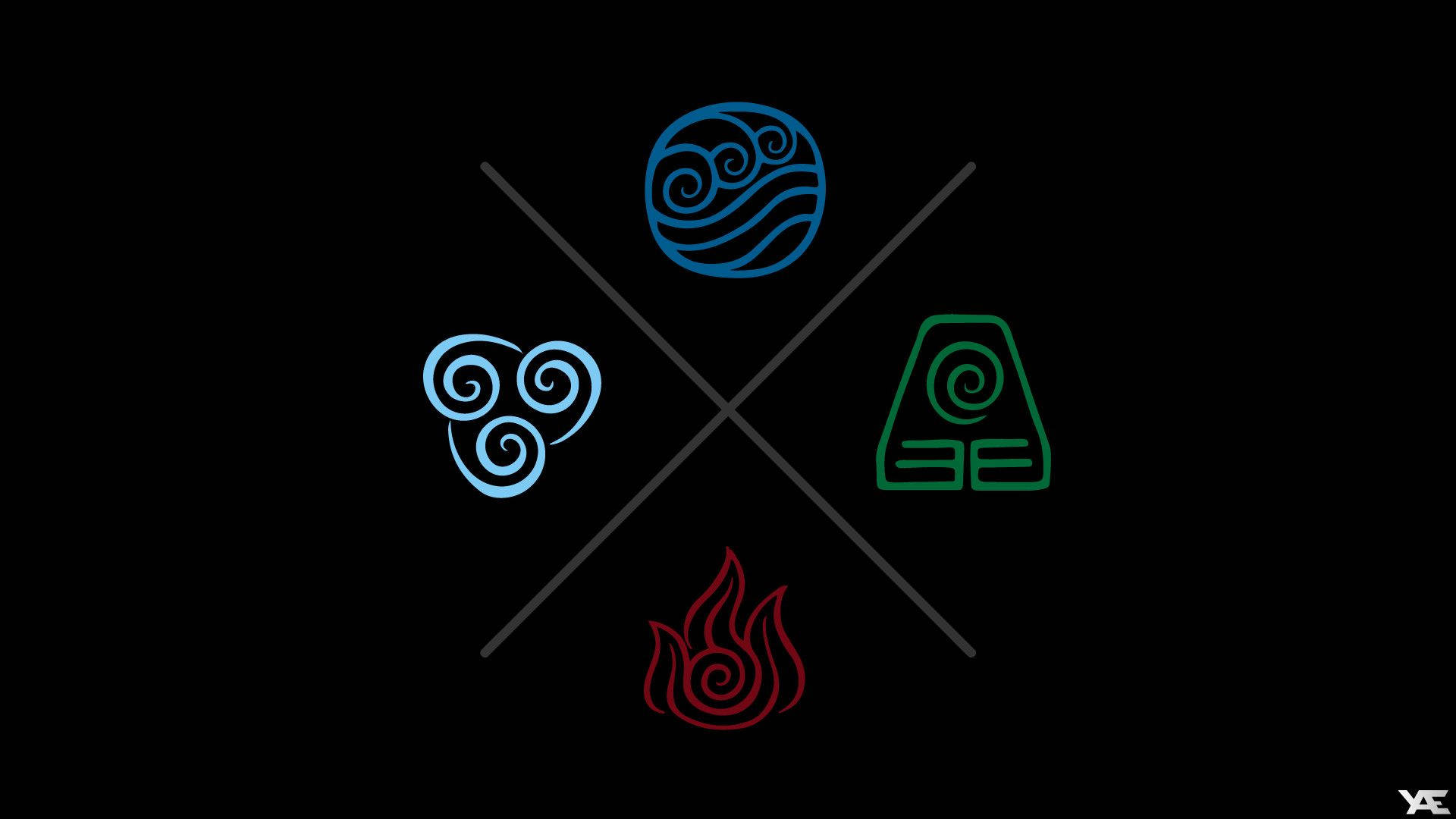 Airbender Earth Element Symbols