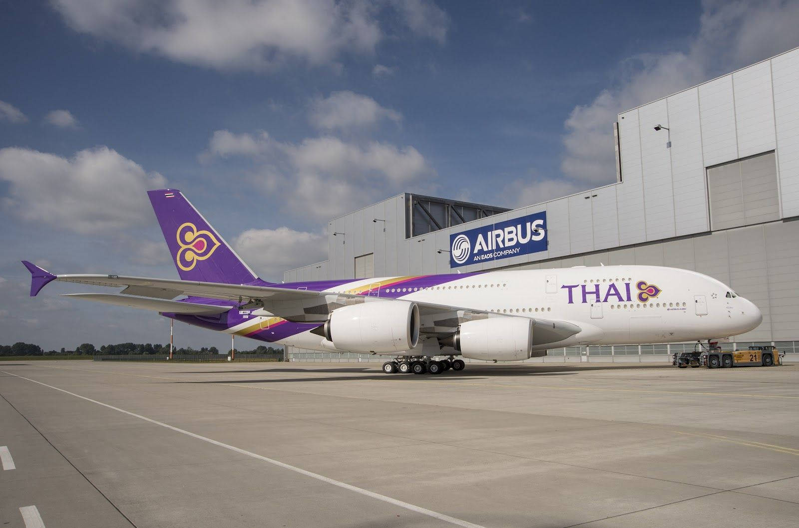 Airbus Company Thai Airways Background