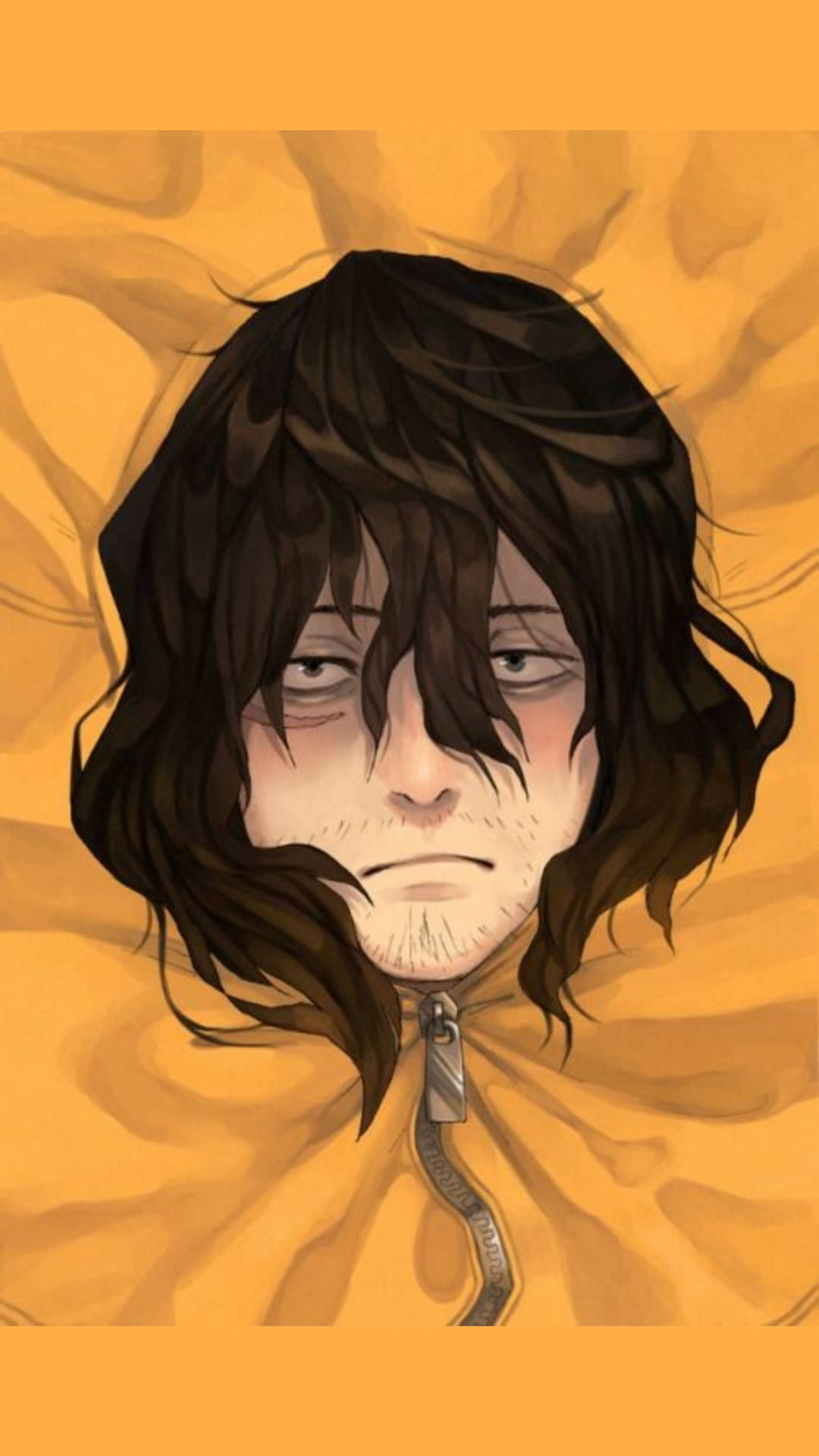 Aizawa Sleeping Bag My Hero Academia Iphone Background