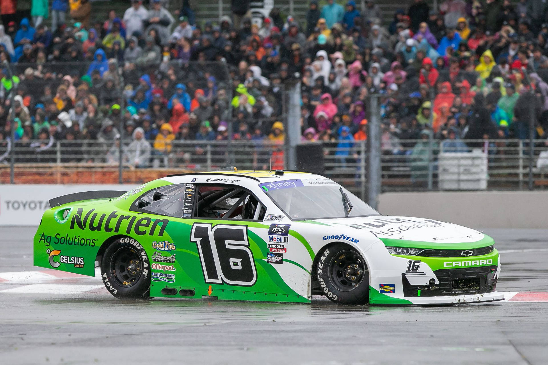 Aj Allmendinger Before Crowd Background