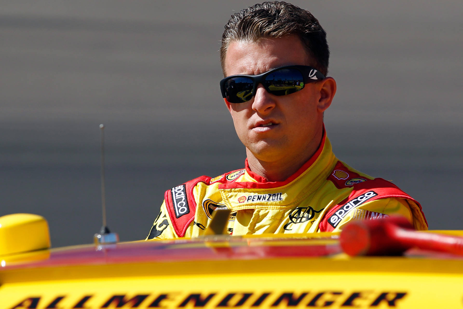 Aj Allmendinger Frown Background