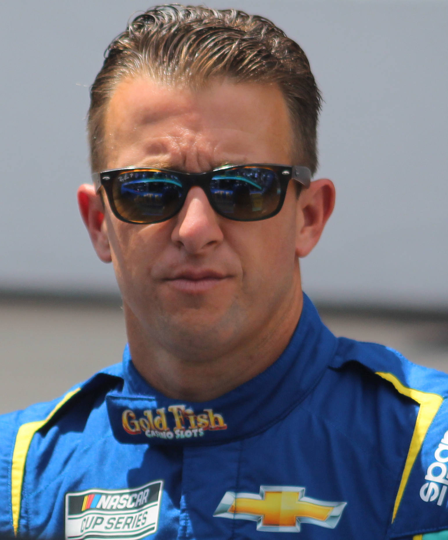 Aj Allmendinger Furrowed Brow Background