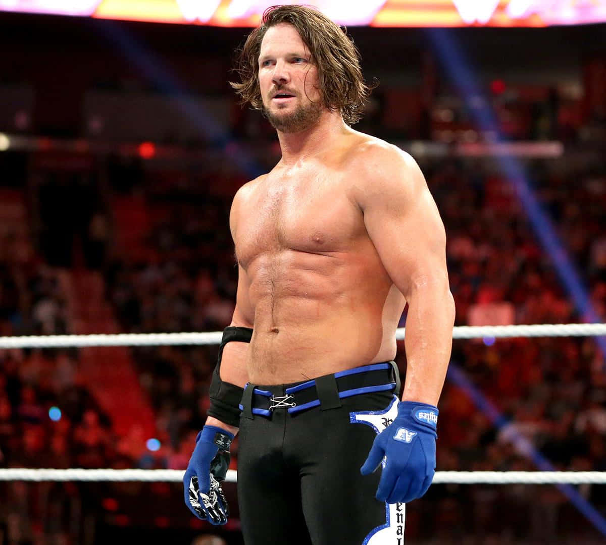 Aj Styles Famous Wrestler Background