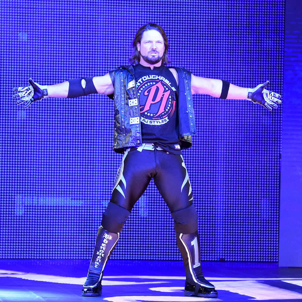 Aj Styles Grand Entrance Background