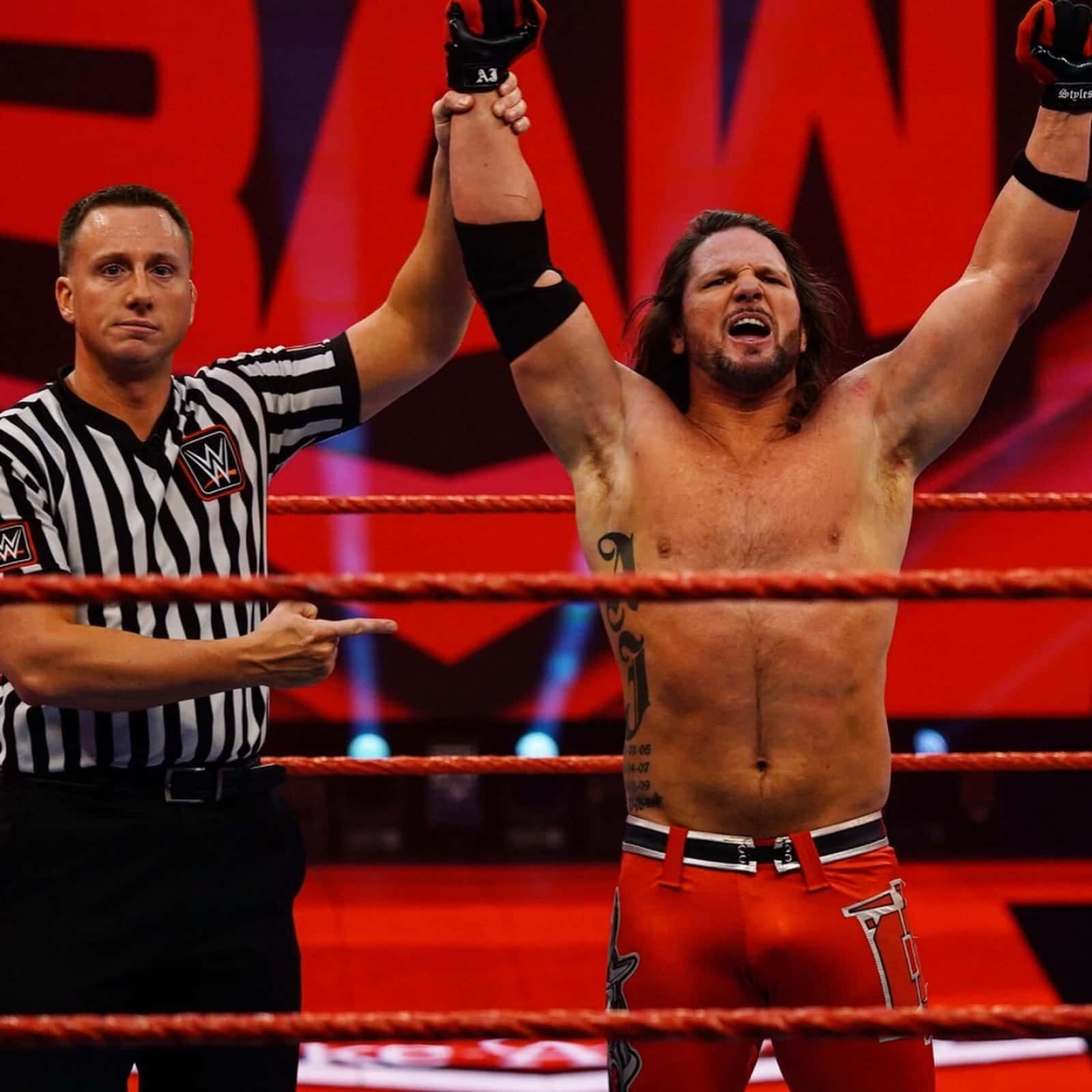 Aj Styles World's Best Wrestler Background