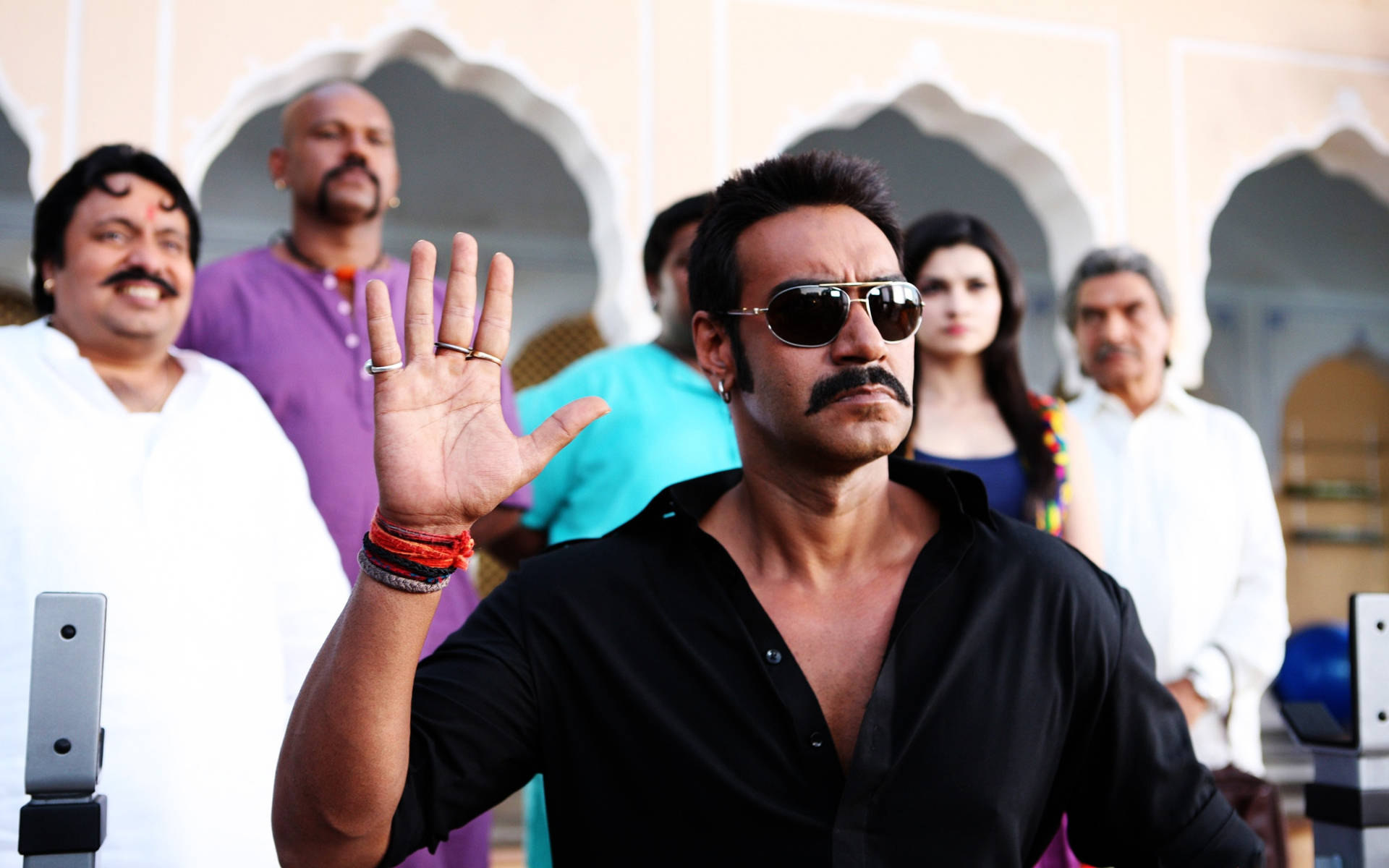 Ajay Devgn In Bol Bachchan Background