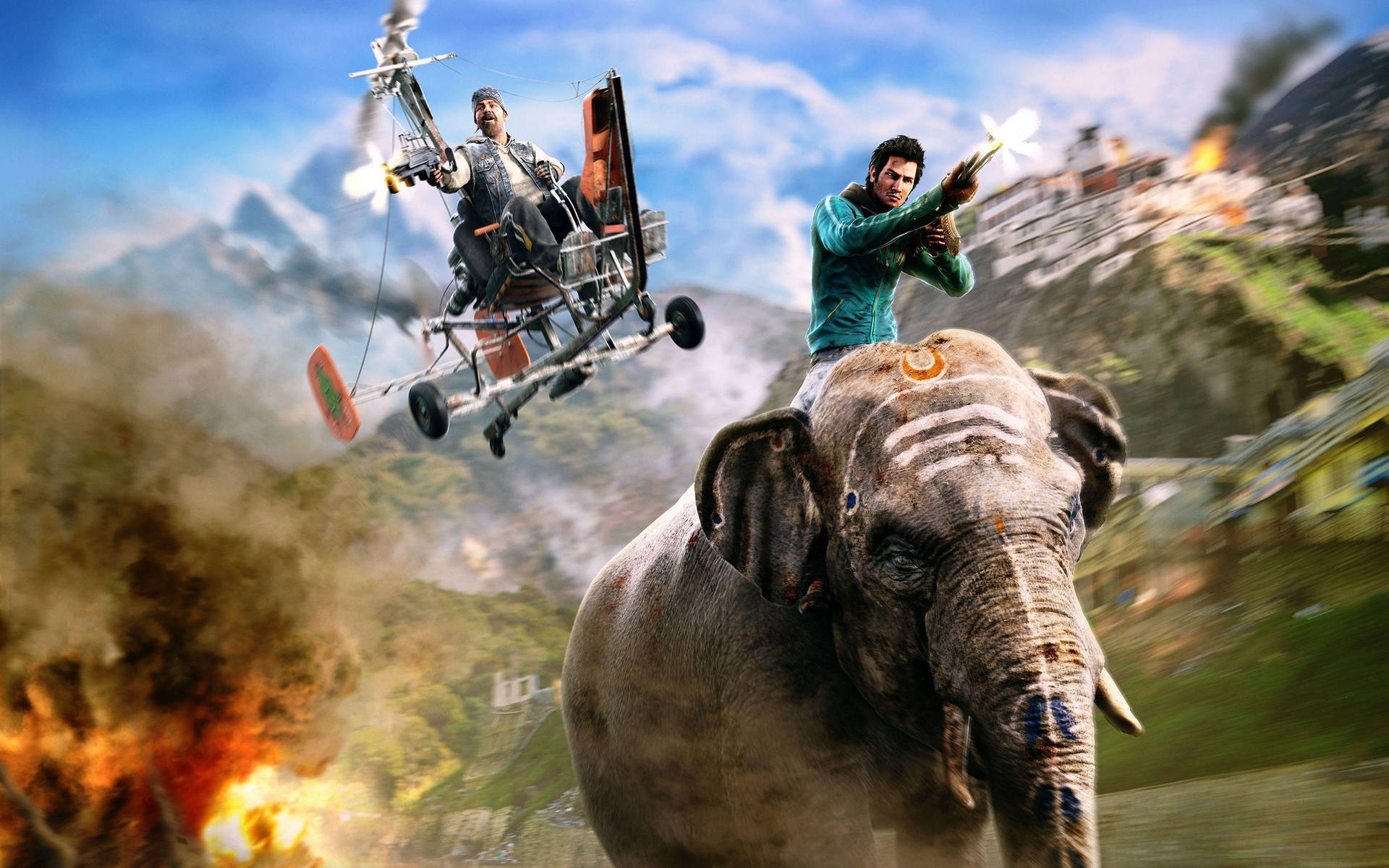 Ajay Ghale Far Cry Gaming Background