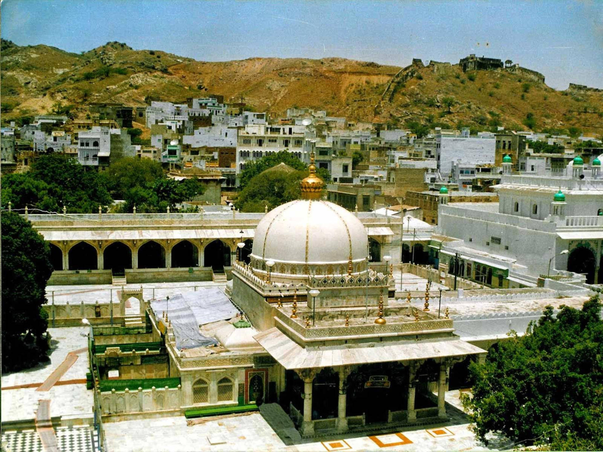 Ajmer City Sharif Dargah Shrine Background