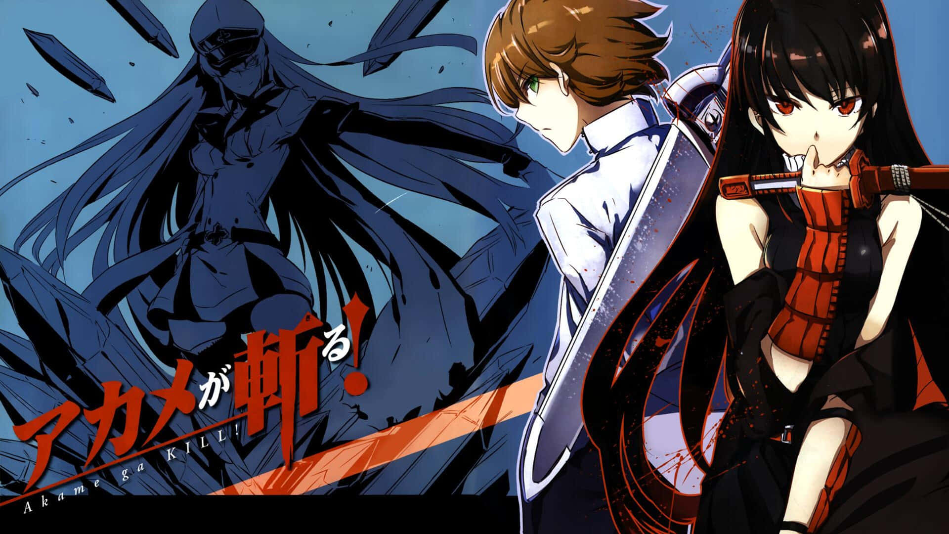 Akame Ga Kill 4k - An Action-packed Anime Scene In High-resolution Background