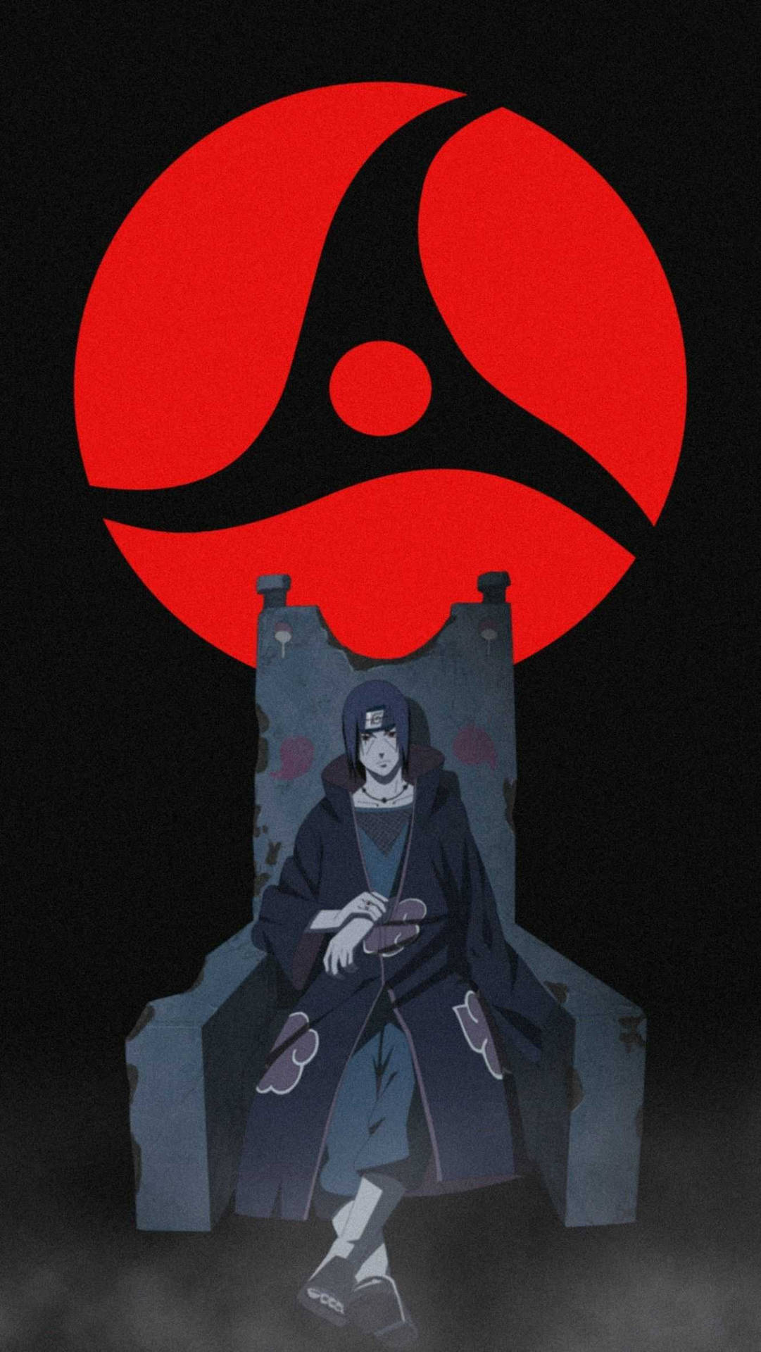 Akatsuki Itachi Uchiha Throne Background