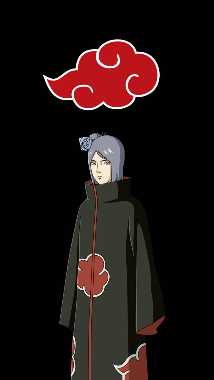 Akatsuki Logo Konan Of Amegakure Background