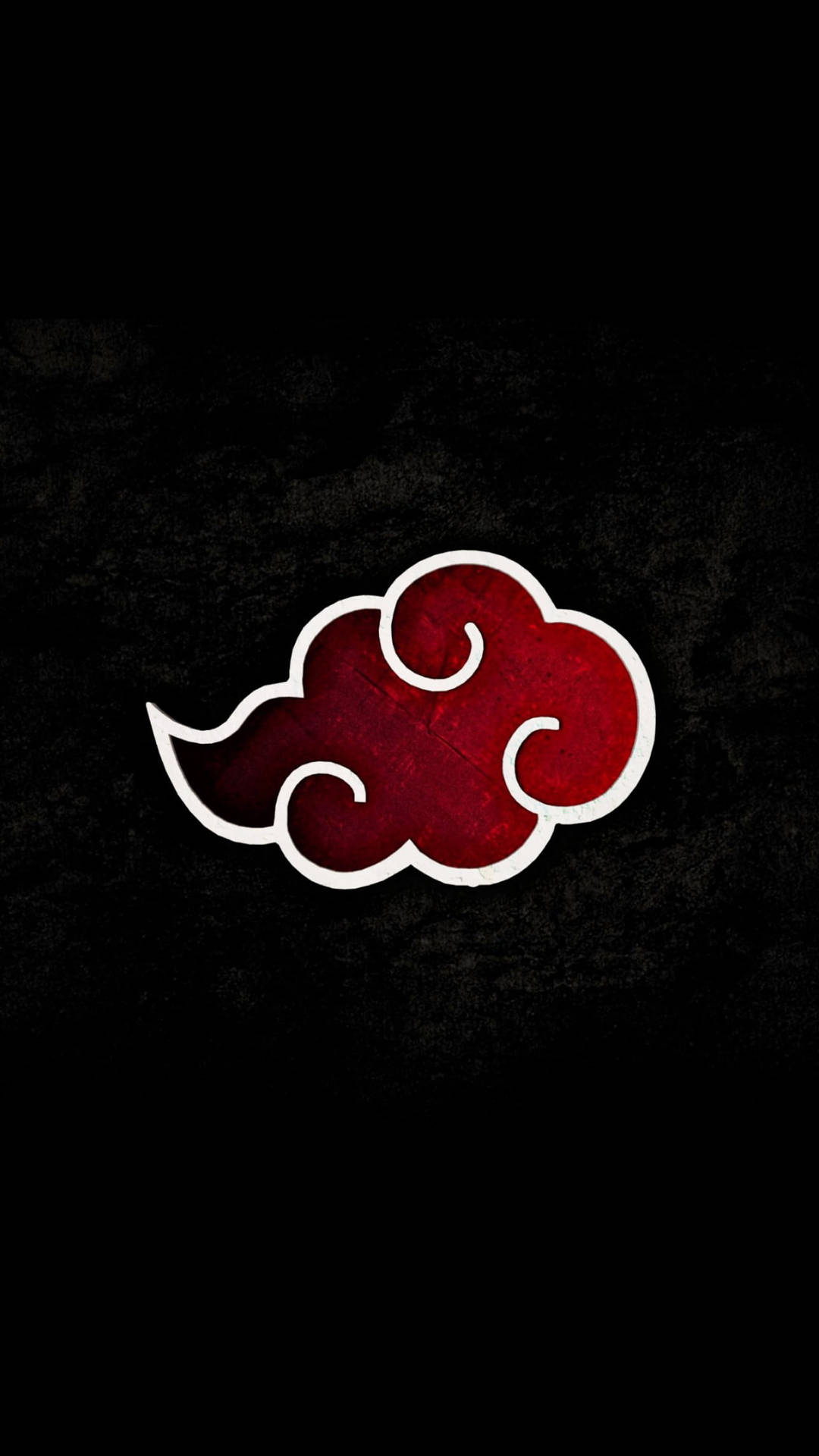 Akatsuki Logo Shaded Shinobi Cloud Background