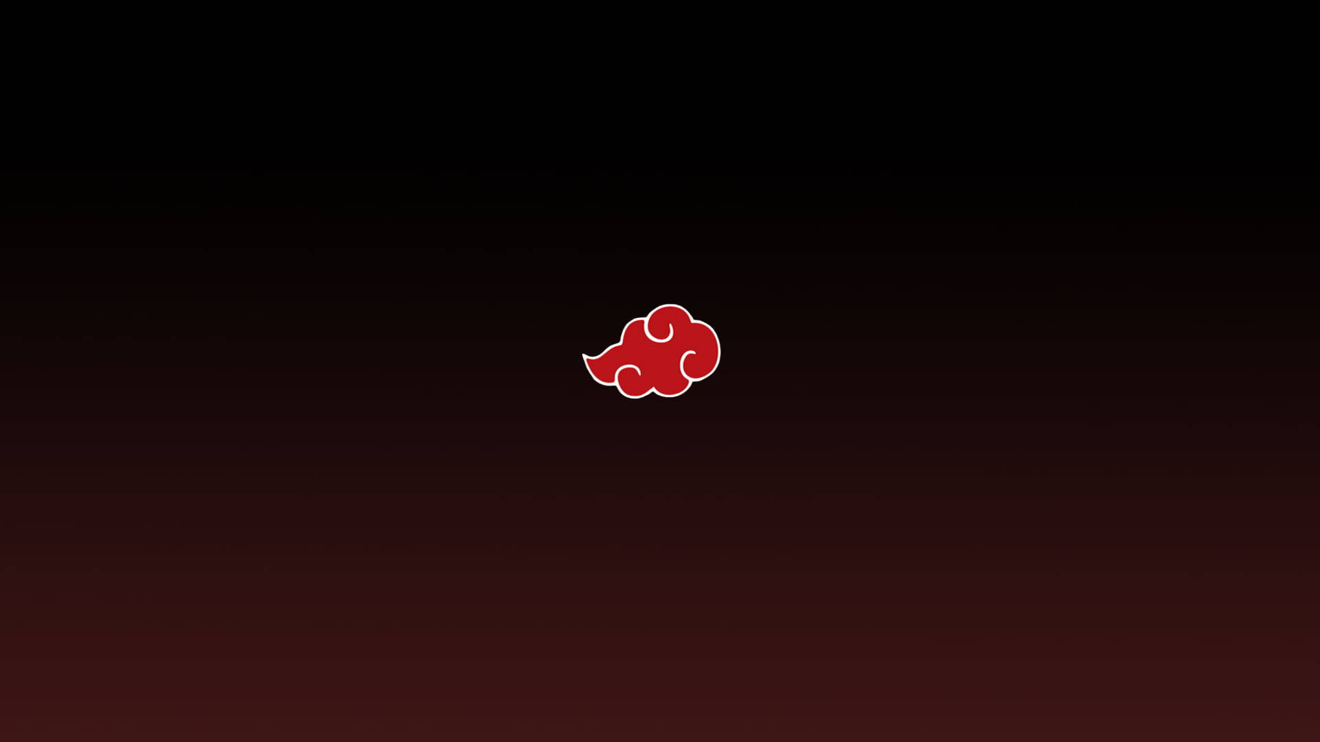 Akatsuki Logo Stylized Red Cloud