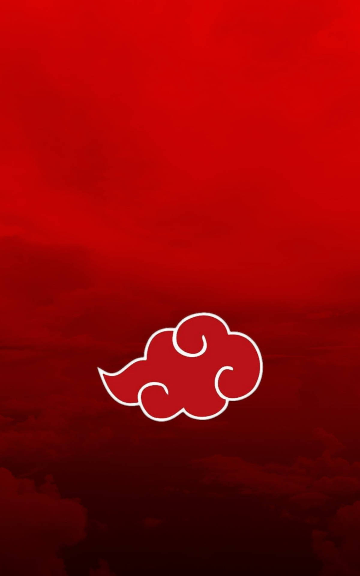 Akatsuki Red Phone Logo Background